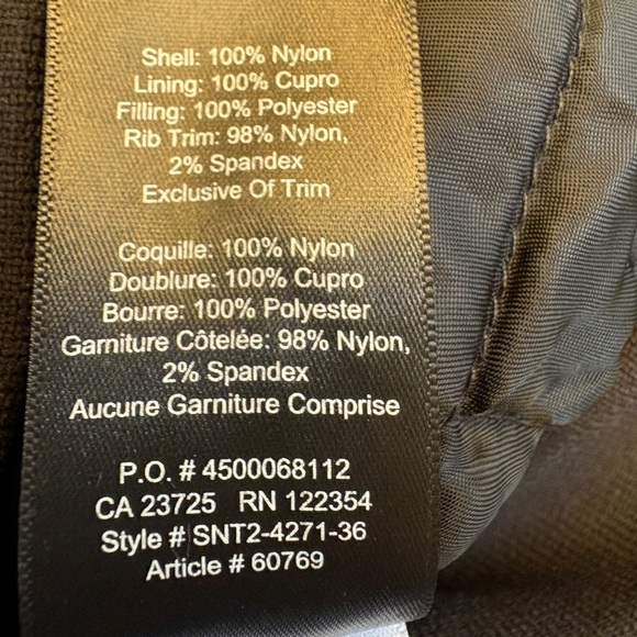 Aritzia Talula Black cropped Chic women’s Whitby Bomber Flight Jacket size XXS - Picture 7 of 10